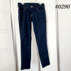 💟H&M &DENIM skinny low waist dark blue jeans *Size W29/L32